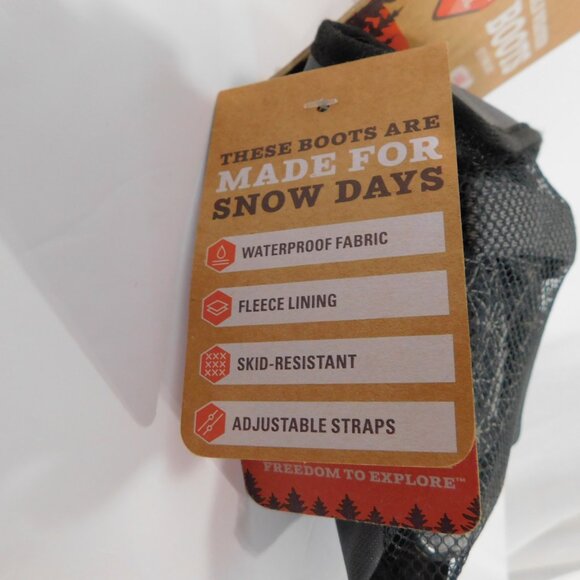 Arcadia Trail Cold Weather Winter Dog Boots Booties Size L - Picture 7 of 10